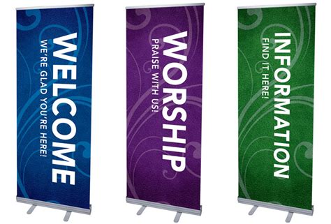 Flourish Core Set Banner Church Banners Outreach Marketing