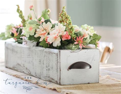 Beautiful Rustic Wood Centerpiece Boxes