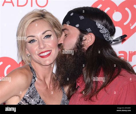Jessica Robertson And Jep Robertson Attending The Iheart Radio Music Festival 2013 Held At The