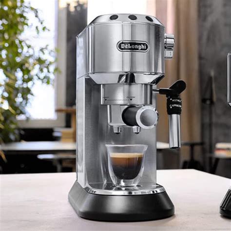Wake up and grab your daily shot of caffeine straight off your kitchen counter with this best coffee machine from delonghi. Delonghi Dedica DeLuxe Stainless Steel Espresso and ...