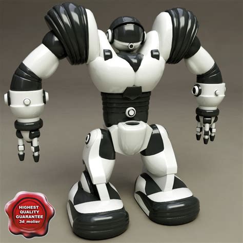 3d Robot Toy Robosapien Static Model