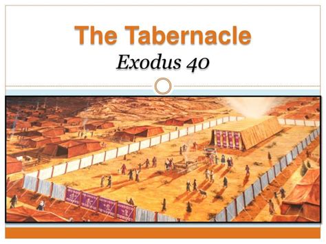 Free Powerpoint Presentations About Exodus The Tabernacle For Kids