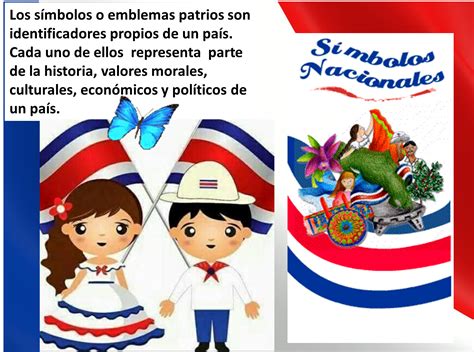 Definición símbolos y emblemas nacionales Costa Rica Education
