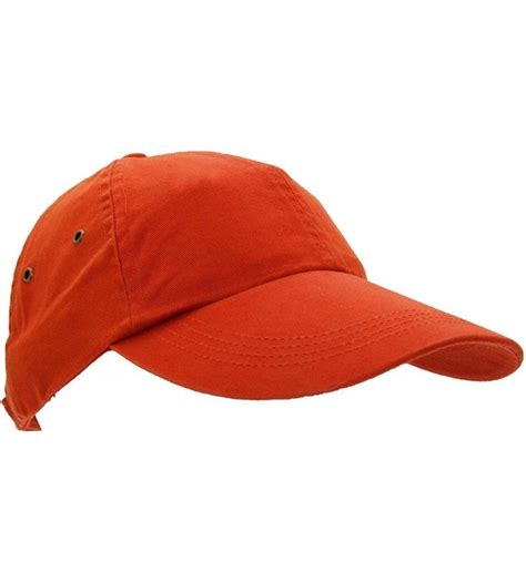 Unisex Low Profile Twill Baseball Capheadwear Burnt Orange