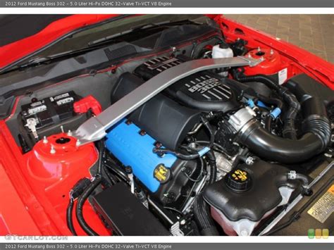 50 Liter Hi Po Dohc 32 Valve Ti Vct V8 2012 Ford Mustang Engine