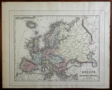 Europe In The Belle Epoque France Germany Austria Hungary1884 Mitchell