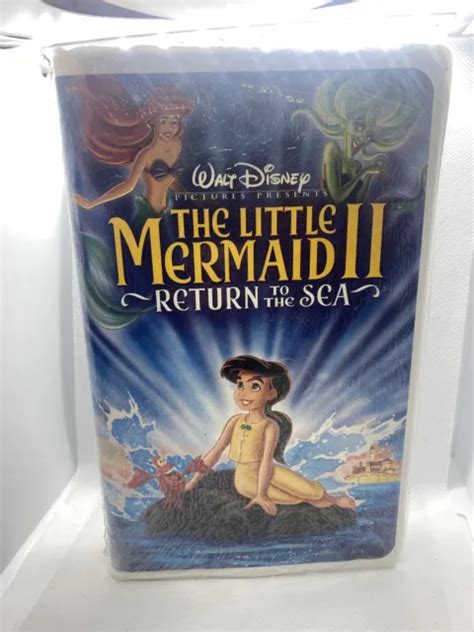The Little Mermaid Ii 2 Return To The Sea Vhs Tape Clamshell Walt