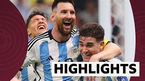World Cup 2022 Lionel Messi And Julian Alvarez Shine As Argentina