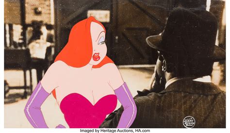 Who Framed Roger Rabbit Jessica Rabbit Production Cel Lot 17272 Heritage Auctions