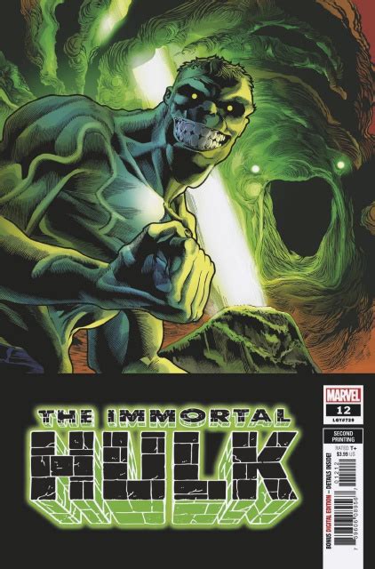 The Immortal Hulk 12 Bennett 2nd Printing Fresh Comics