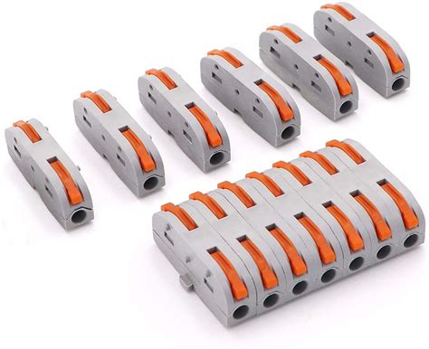 Lever Nuts Compact Wire Conductor Connectors Diy Splicing Into 2345