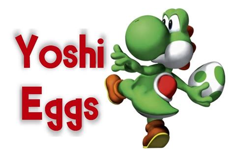 Mario Kart Yoshi Egg Label I Printed This In A 4x6 And