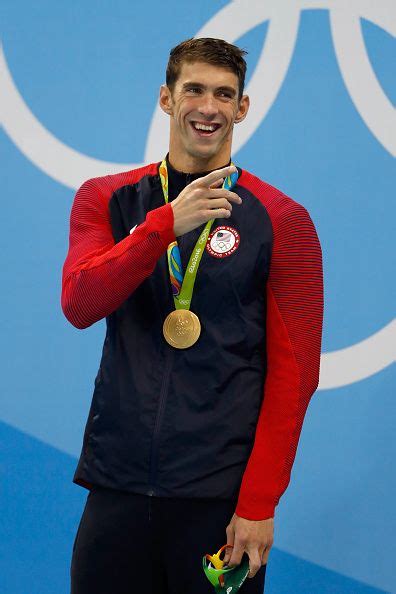 Select from premium olympic podium of the highest quality. #RIO2016 Gold medalist Michael Phelps of the United States ...