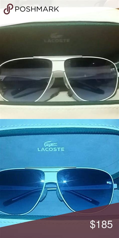 Lacrosse Sunglasses White No Scratches In Good Used Condition Lacrosse