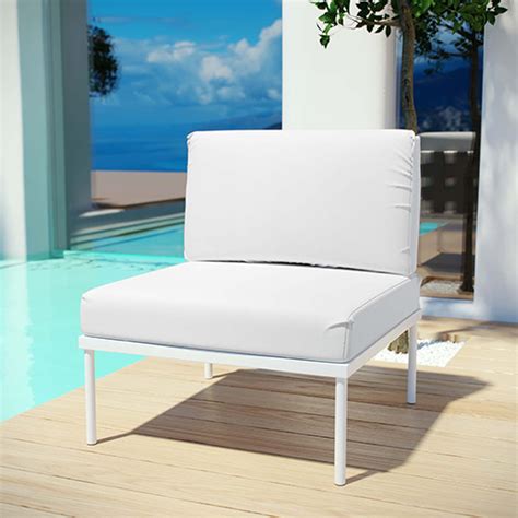 White Aluminum Outdoor Furniture Bellacor