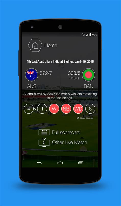 Cricky Cricket Live Score On Behance