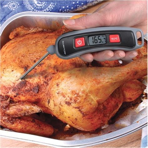 Acurite Digital Instant Read Thermometer With Folding Probe At Mighty