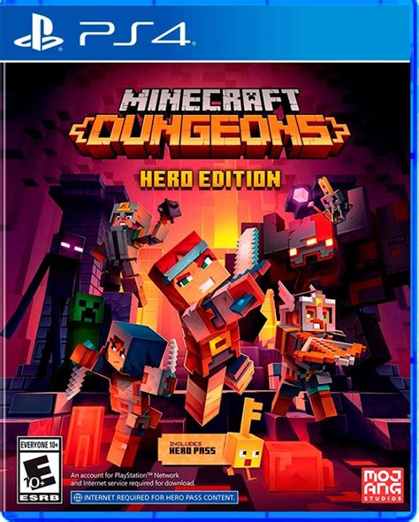 Minecraft Dungeons Hero Edition Ps4 Game Cool Tienda De