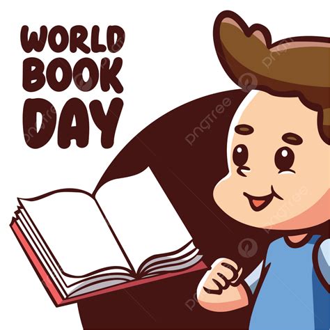 Happy World Clipart Vector Happy Boys Welcome World Book Day Cute