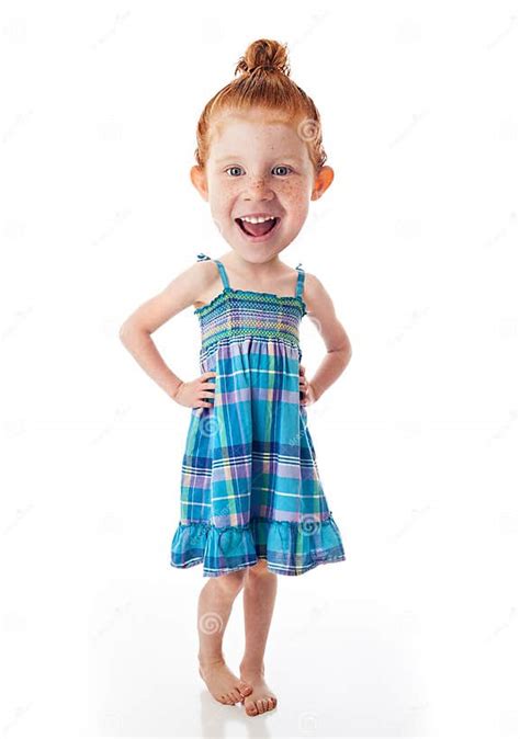 Funny Big Head Child Stock Photo Image Of Jolly Lively 35257106