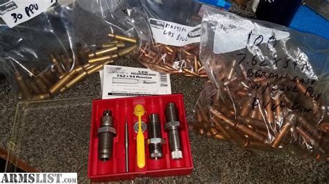 Armslist For Sale 762x54r Reloading Dies Brass And Bullets