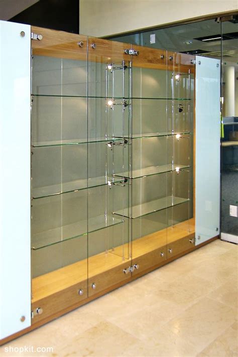 Glass Display Cabinets Illuminated And Non Illuminated Shopkit