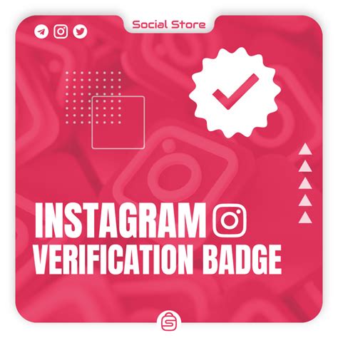Instagram Verification Badge Socialstore