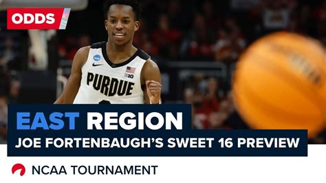 March Madness Ncaa Tournament East Region Sweet 16 Betting Preview