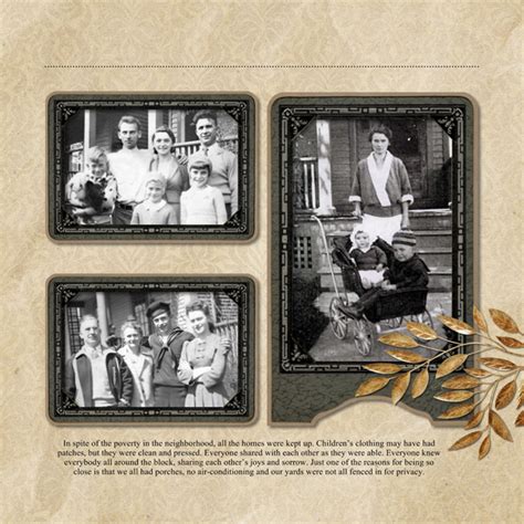 Family History Book Template Indesign / Ancestor Summary Family History