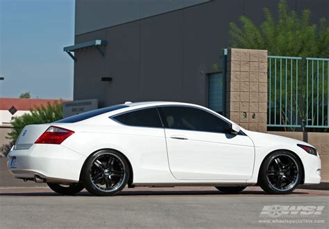 2008 Honda Accord With 20 Vossen Vvs 078 In Black Discontinued