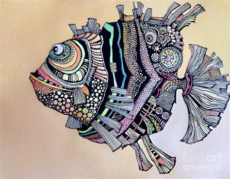 Whimsical Fish Painting At Explore Collection Of