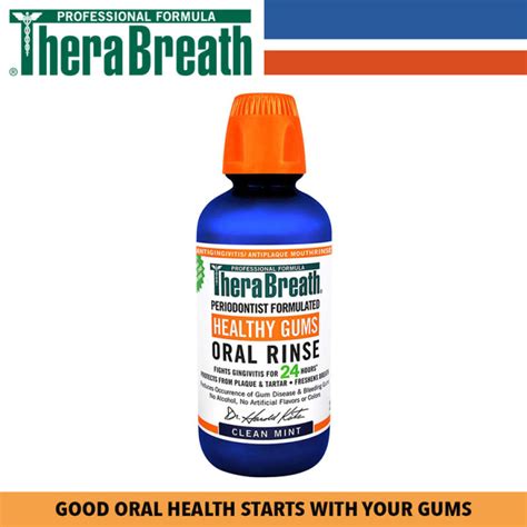 Therabreath 24 Hour Healthy Gums Periodontist Formulated Oral Rinse