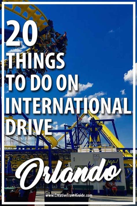 We offer a kids menu as well and have patio seating with great views of the starflyer. 20 THINGS TO DO ON INTERNATIONAL DRIVE | International ...