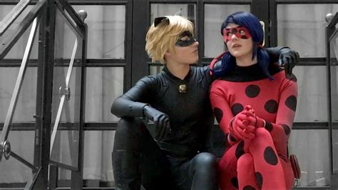 Ladybug And Chat Noir At Nishicon 2016 Chat Noir Noir Ladybug