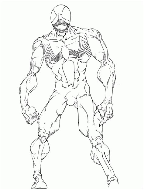 Https://wstravely.com/coloring Page/printable Venom Coloring Pages