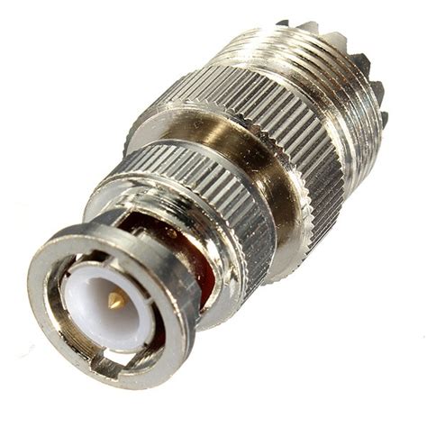 So Uhf Female Jack To Bnc Male Plug Rf Coaxial Adapter Connector In