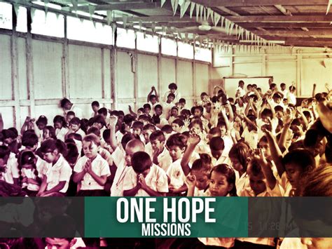 One Hope Missions