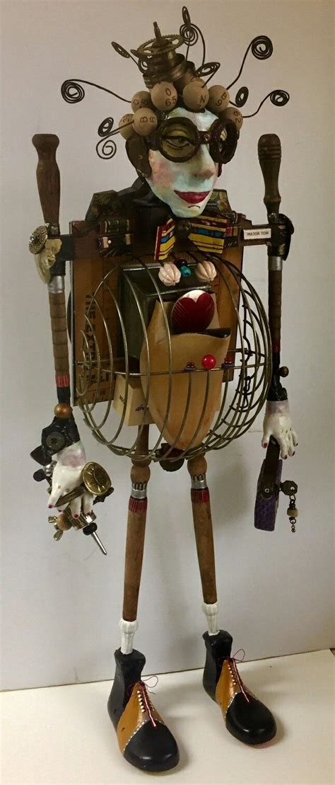 Pin By Michael Northway On Robot Sculpture In 2023 Assemblage Art