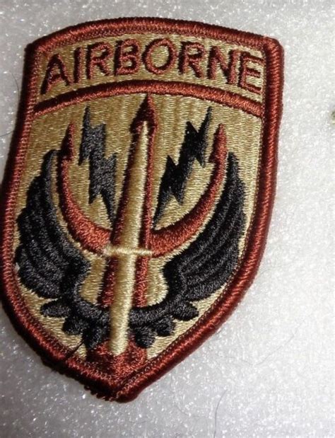 Army Patch Ssidesert Dcu Special Operations Command Central Ebay