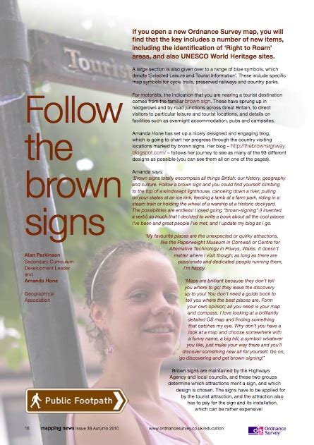The Brown Sign Way Have I Got Mapping News For You