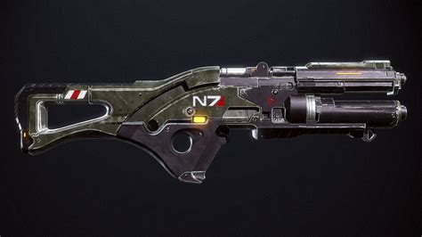 3d Mass Effect Guns