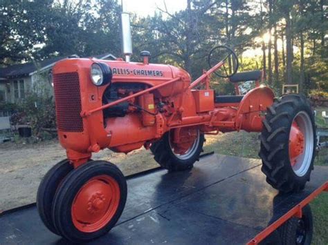 Allis Chalmers C Narrow Front Recently Restored In Alabama And Ready