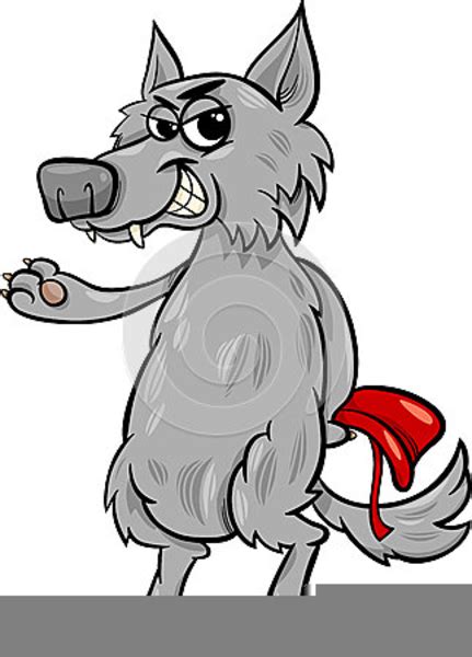 Red Riding Hood Wolf Clipart Free Images At Vector Clip