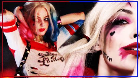 Margot Robbie Harley Quinn Makeup Transformation