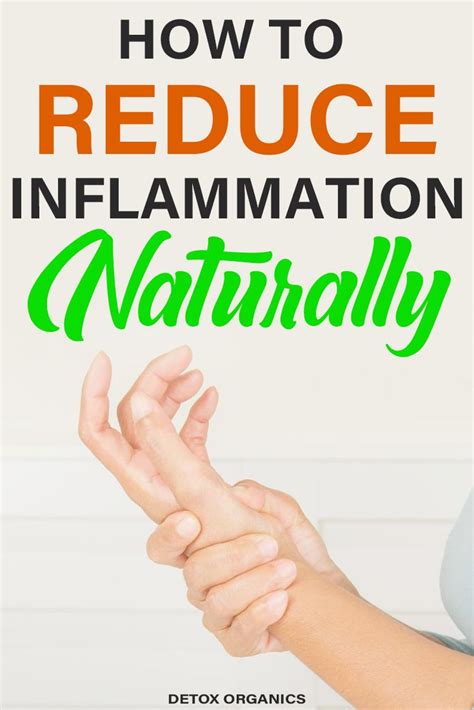 How To Reduce Inflammation Naturally Reduce Inflammation