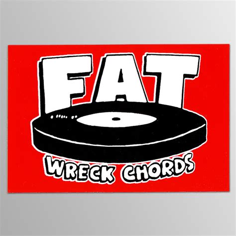 Fat Wreck Chord Fat Wreck Chord ステッカー Punk Mart