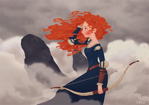 Simply Pretty Merida Disney Princess Art Popsugar Love And Sex Photo 156