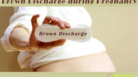 Brown Discharge During Pregnancy Somedi