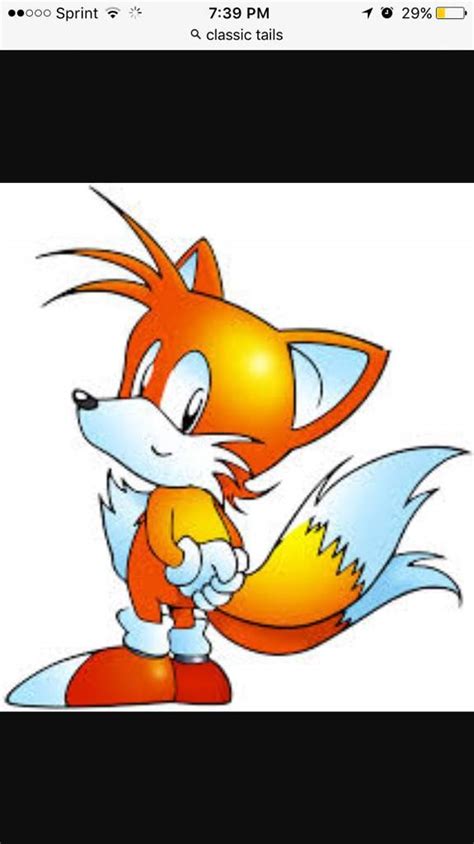 Classic Tails Is Cute Sonic The Hedgehog Amino