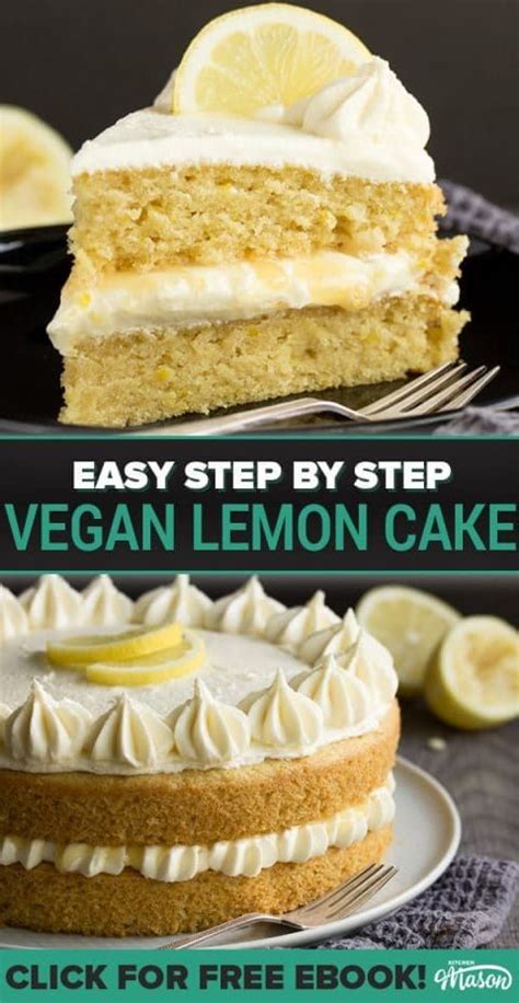 27 easy vegan desserts and treat recipes made with less than 6 ingredients. The Best EVER Dairy Free / Vegan Lemon Cake | Recipe | Vegan lemon cake, Vegan dessert recipes ...